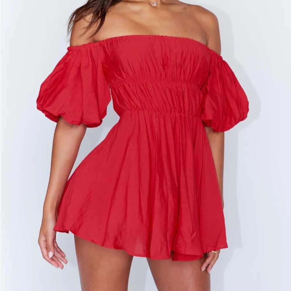 Princess Polly Halton Mini Red Dress